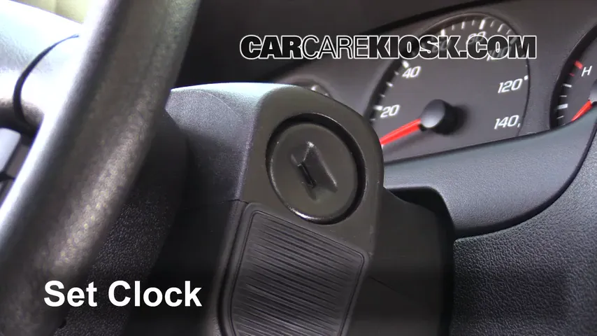 2016 Chevrolet Impala Limited LS 3.6L V6 FlexFuel Clock
